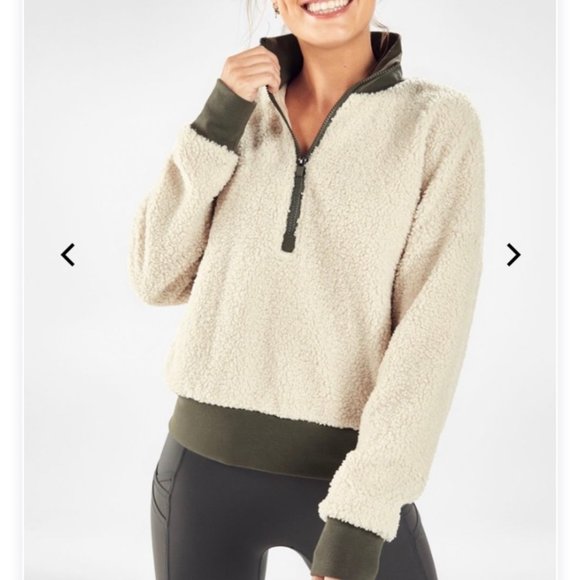 Fabletics Sherpa Sweater - Picture 2 of 7